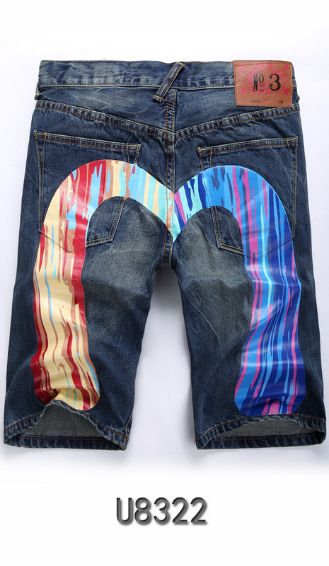 evisu jean shorts